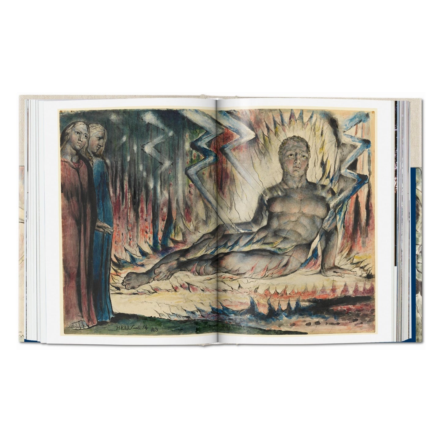 William Blake. Dante’s ‘Divine Comedy’. The Complete Drawings (English) Book