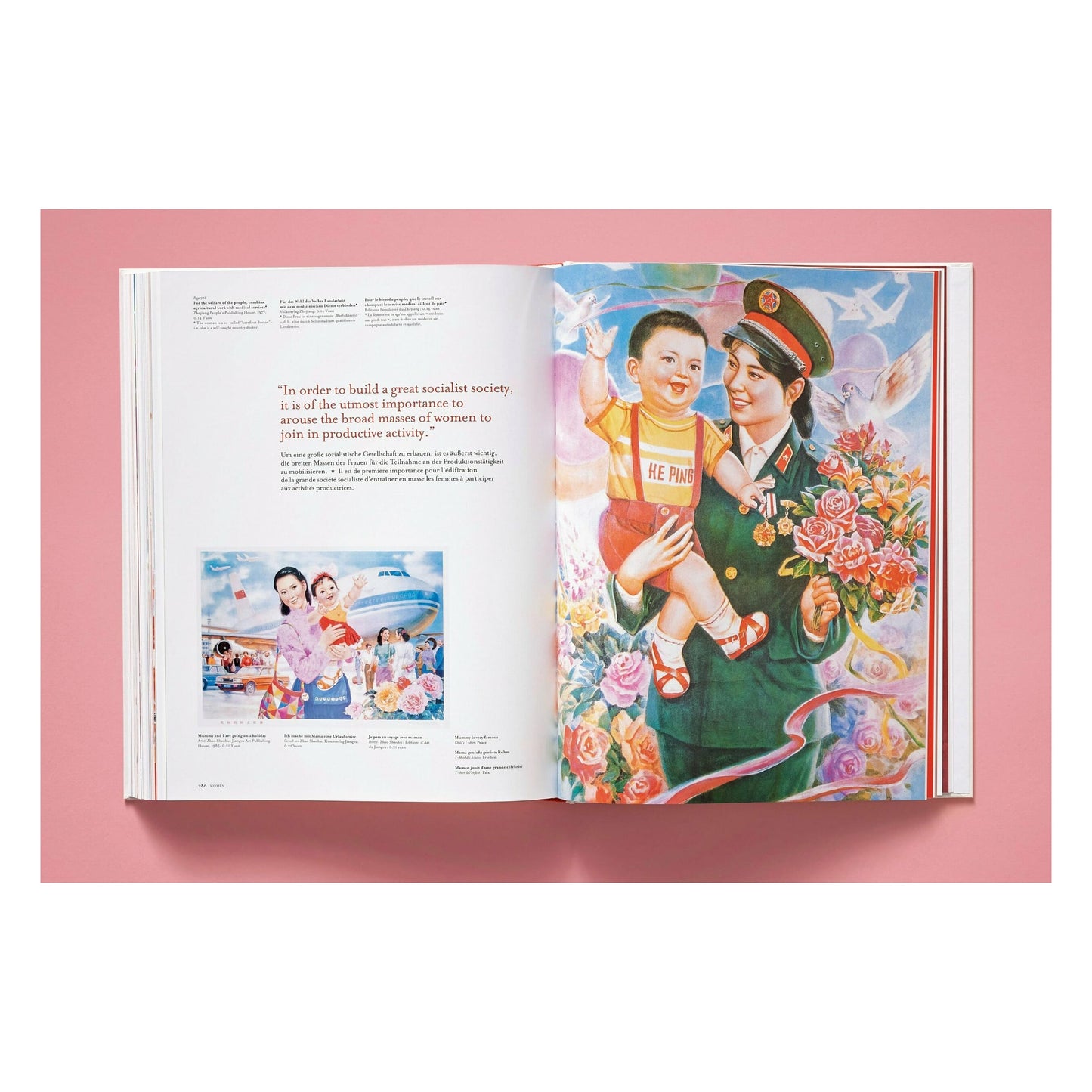 Chinese Propaganda Posters (German, French, English) Book