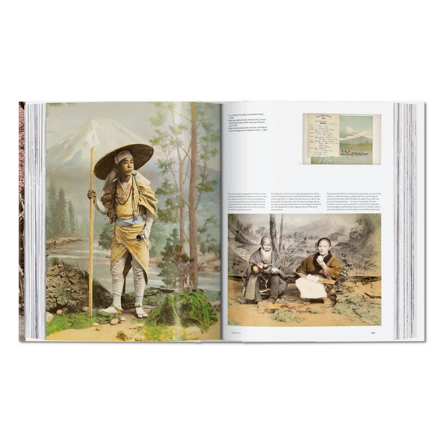 Japan 1900. A Portrait in Color (German, French, English) Book