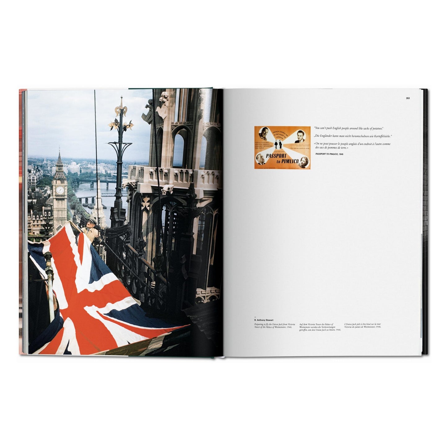 London. Portrait of a City (German, French, English) Book