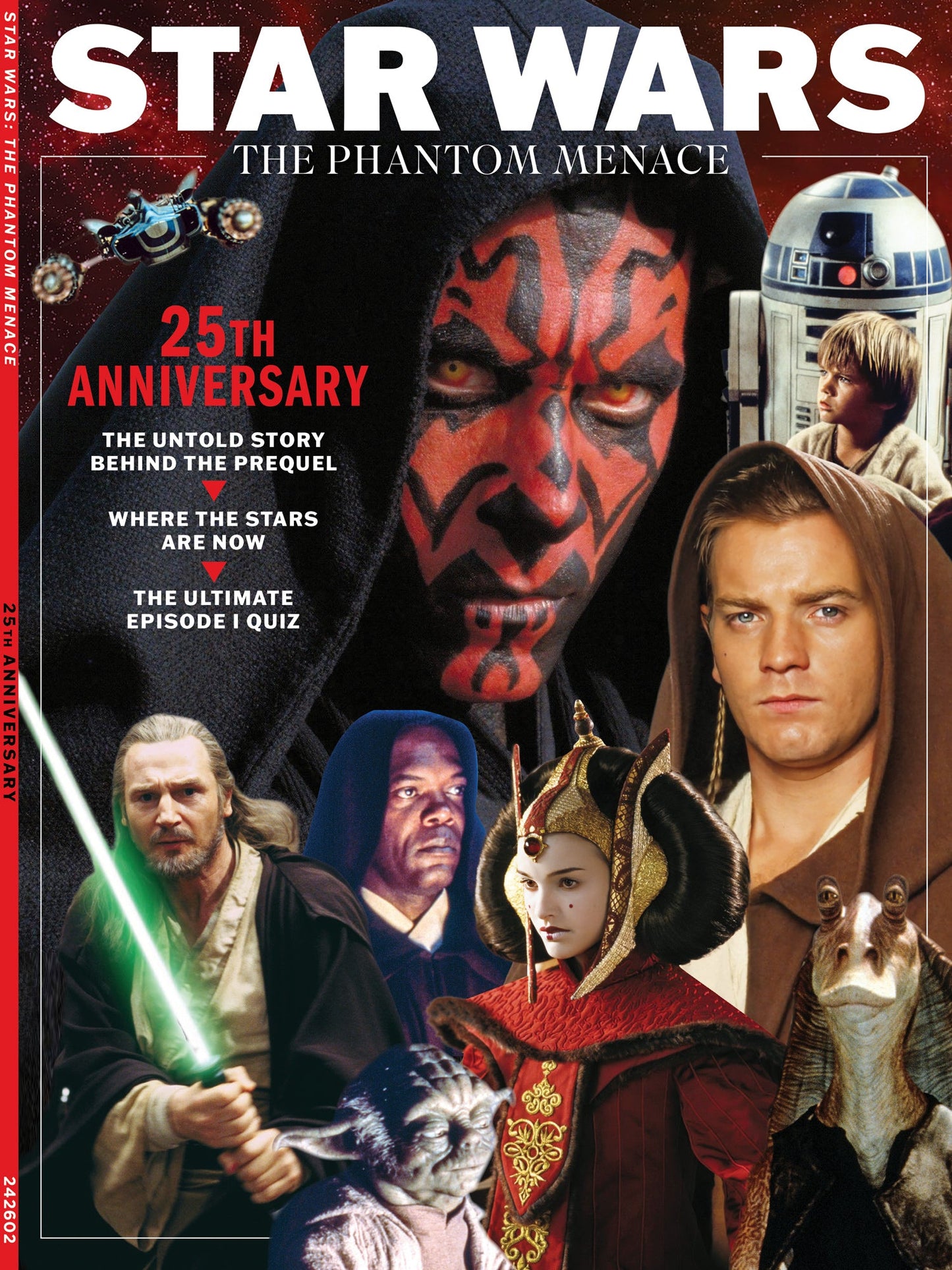 Star Wars - Phantom Menace: Untold Story Behind The Prequel, Where The Stars Are Now, Natalie Portman, Liam Neeson, Episode 1 Quiz, Memorable Quotes, Obi-Wan Kenobi, Padmé Amidala, Darth Maul & More!