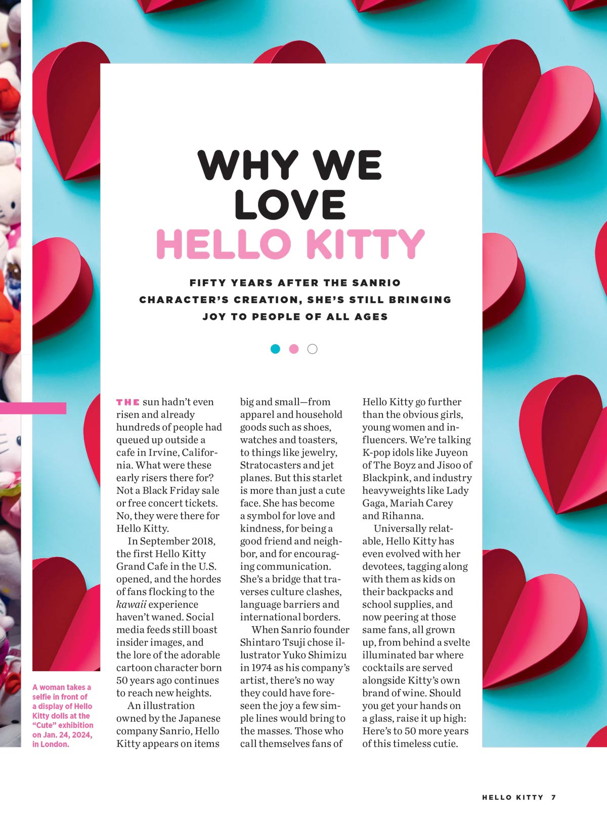 Hello Kitty - The Ultimate Fan Guide: Explore Hello Kitty’s Journey, Designer Yuko Shimizu, From Japan To America, 1990s Revival, Take The Quiz, Sticker Pack, Why We Love Her & More!