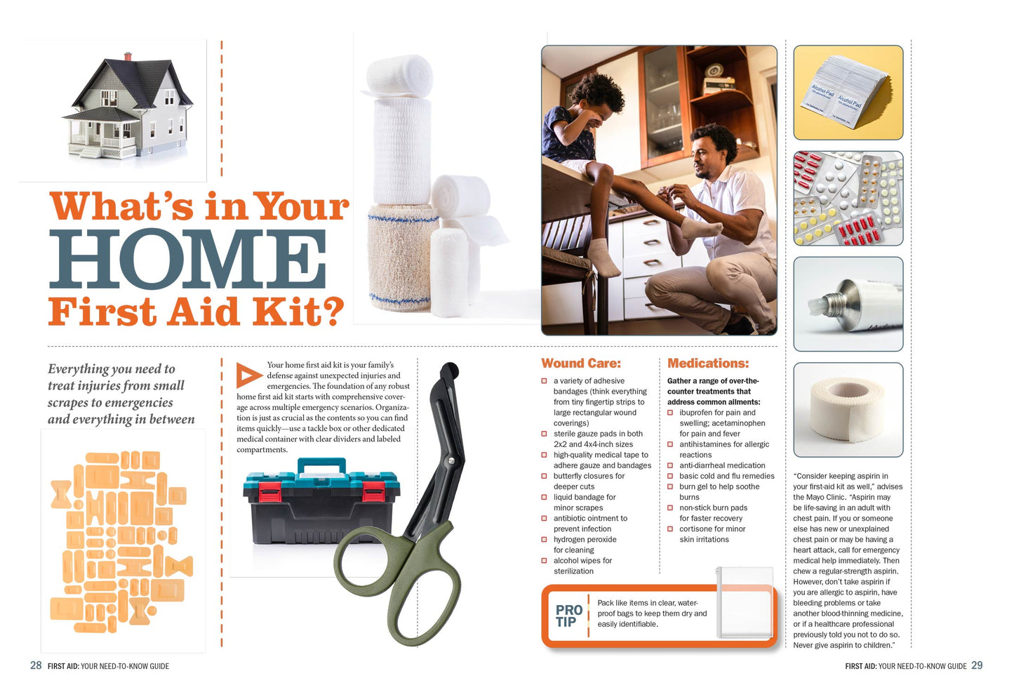 The Complete Home First Aid Manual - Your Easy Emergency Guide To: Prepare You For Any Emergency With Confidence, Stop The Bleeding, Treat Injuries, Prevent Infection, Save A Life & More!