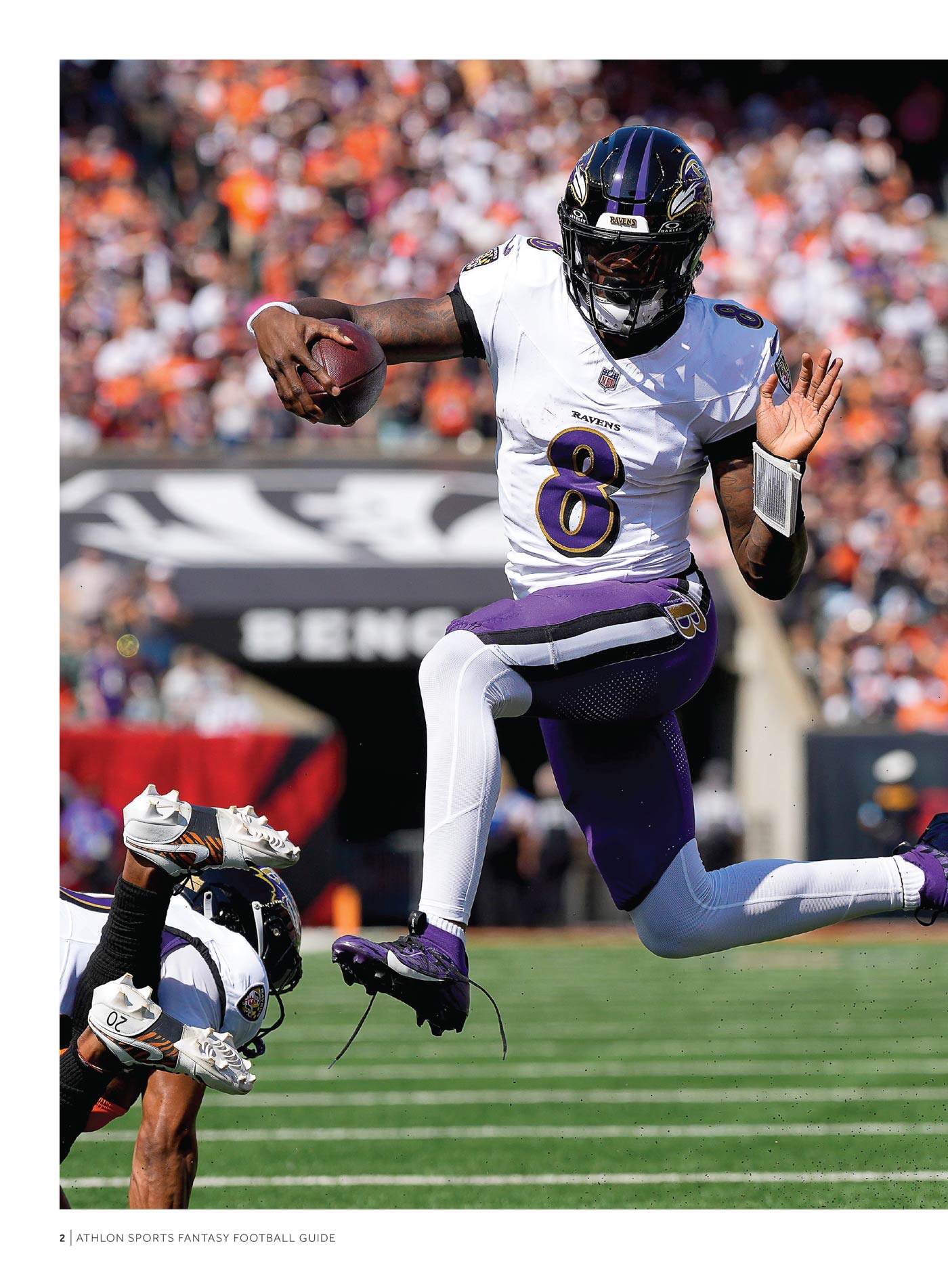 Athlon Sports - Fantasy Football 2025: 350+ Player Reports, 280 Player Big Board, League Domination, Top Picks, Cheat Sheets, Positional Rankings, Guillotine League Primer, Rookie Rankings & More!