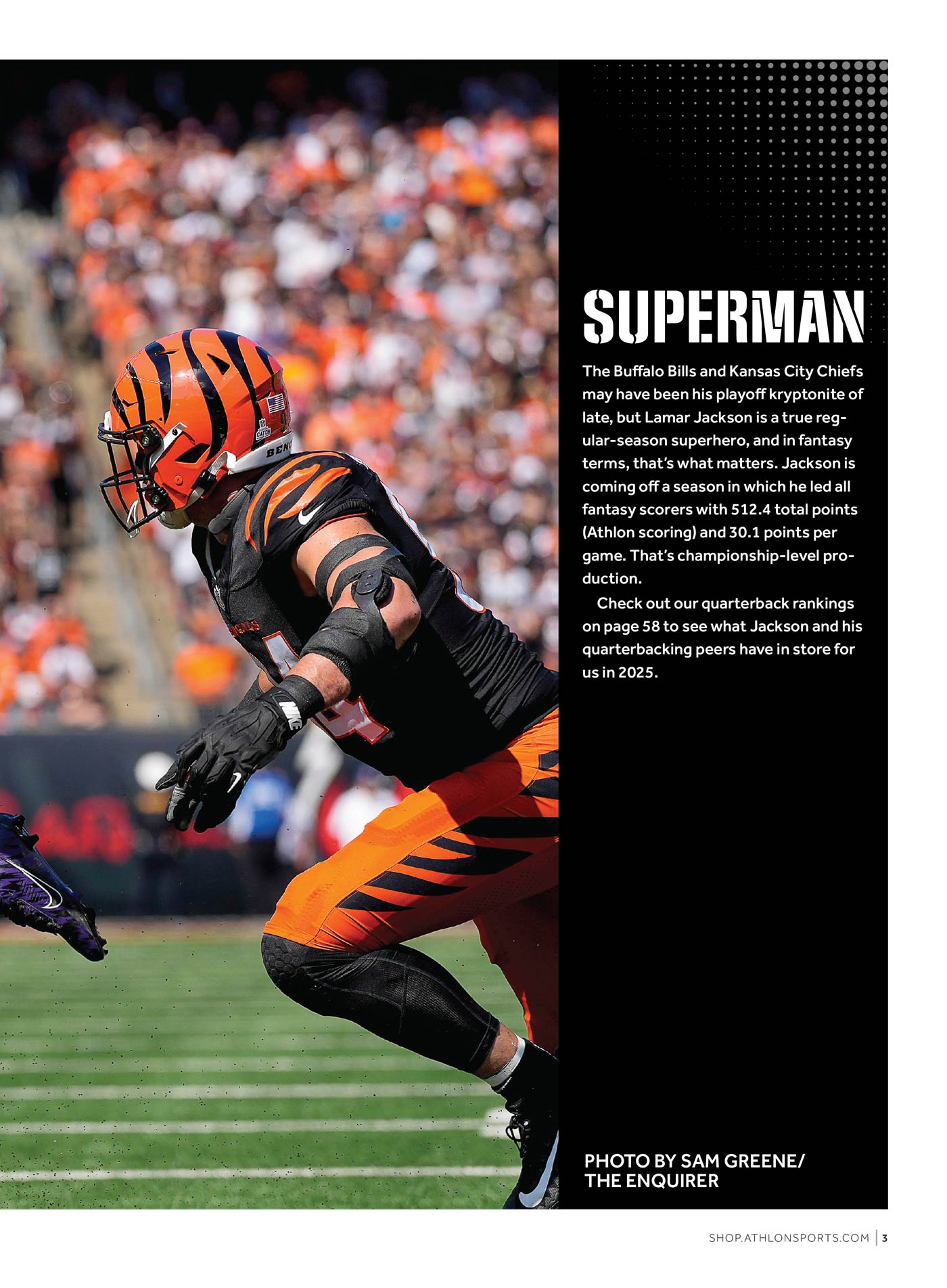 Athlon Sports - Fantasy Football 2025: 350+ Player Reports, 280 Player Big Board, League Domination, Top Picks, Cheat Sheets, Positional Rankings, Guillotine League Primer, Rookie Rankings & More!