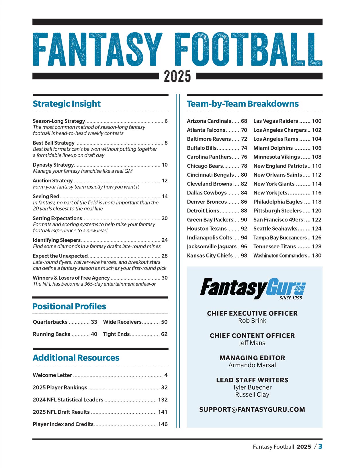 Fantasy Guru - Fantasy Football Guide 2025: Dominate Your Draft, 200+ Player Rankings, Sleeper Picks, Red Zone Insights, Free Agency, Best Ball Strategies, Dynasty League Tips & More!