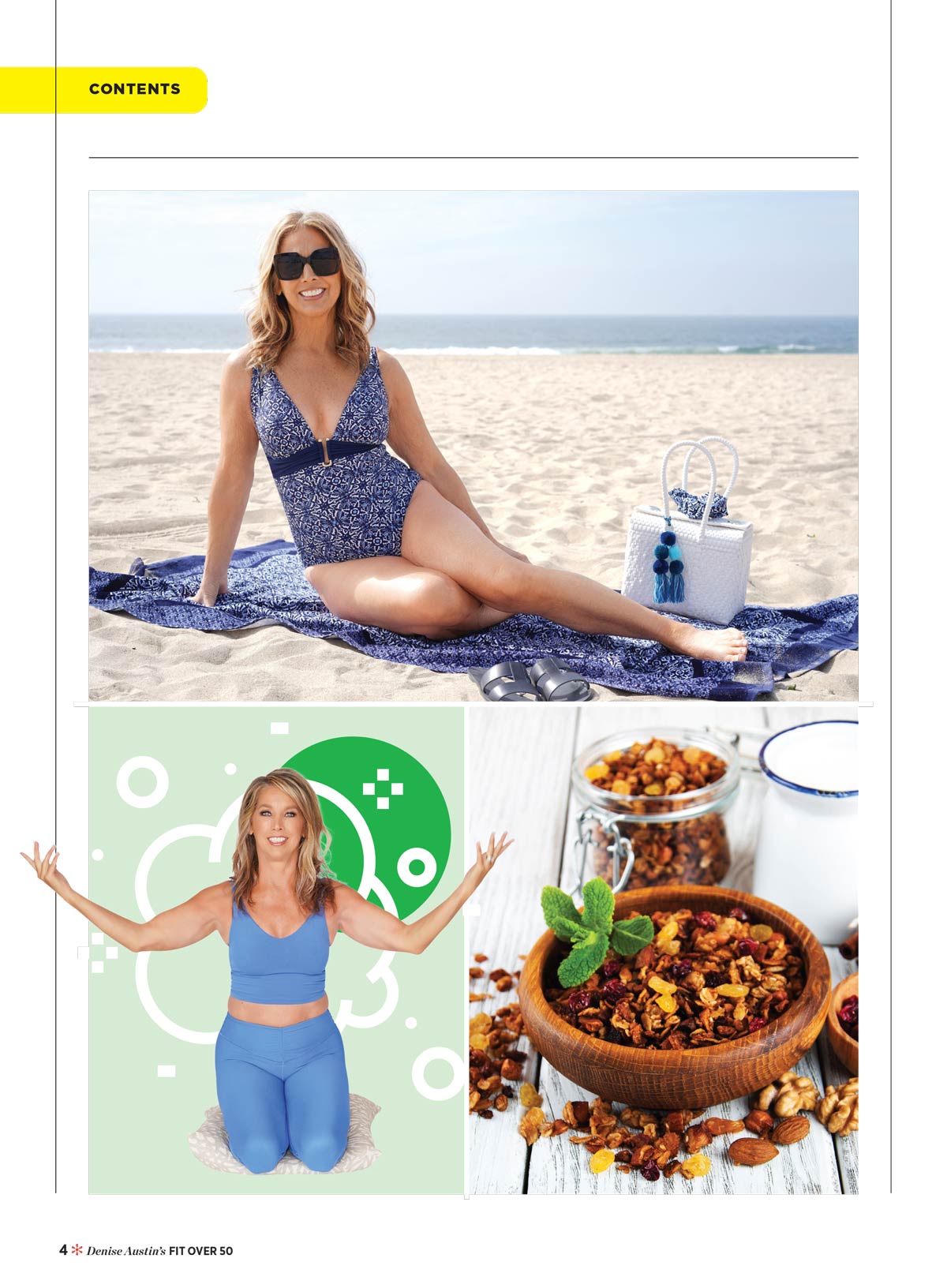 Denise Austin's Fit Over 50 - Summer 2025: Transform Your Body & Mind, Feel Good Recipes, Step Into Wellness,  Breathing Exercises, Shed Inches, Spark Metabolism, Boost Your Mood & More!