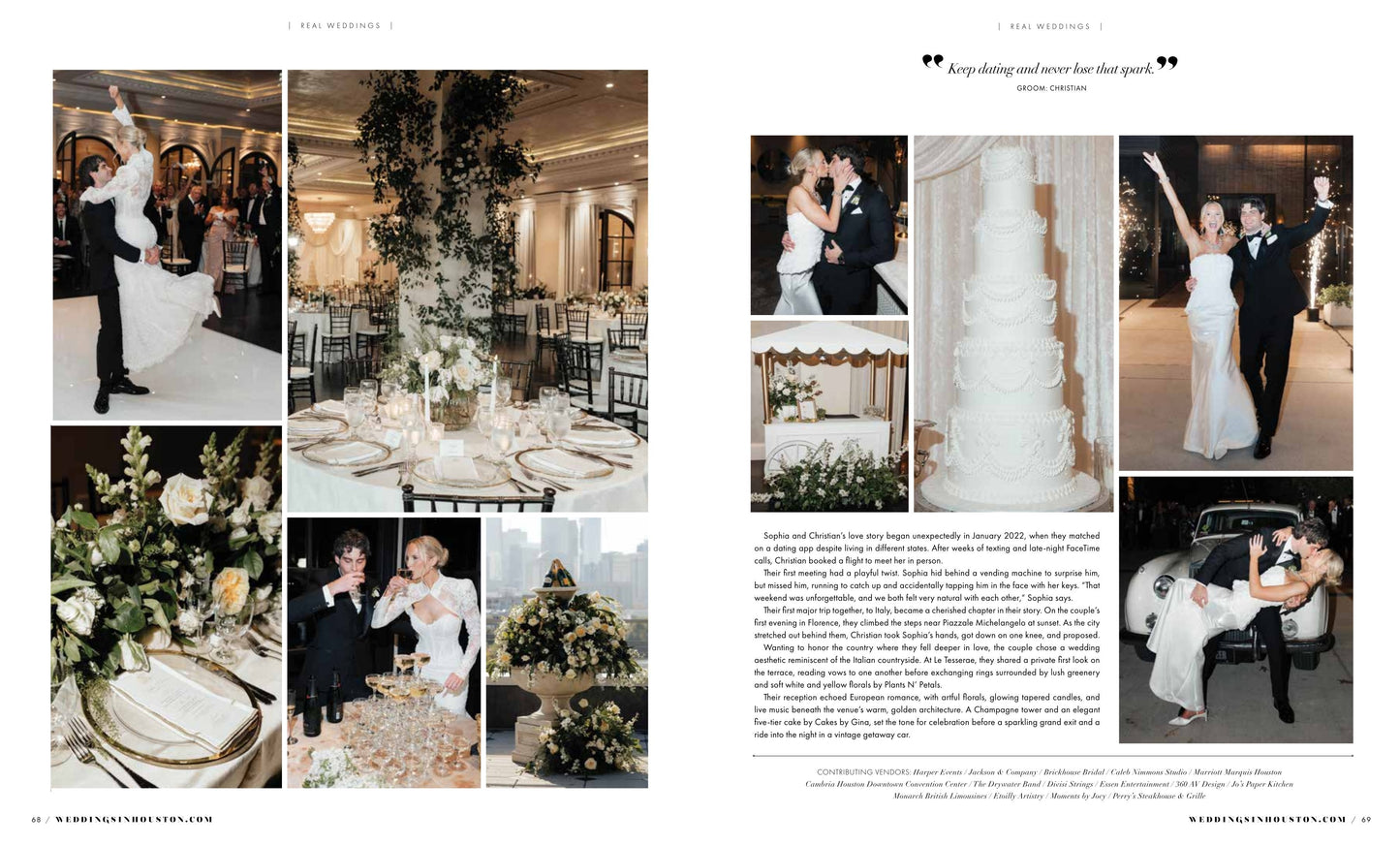 Weddings In Houston - 2026 & 2027 Guide To The Hottest Weddings Trends In Design, Style & Fashion
