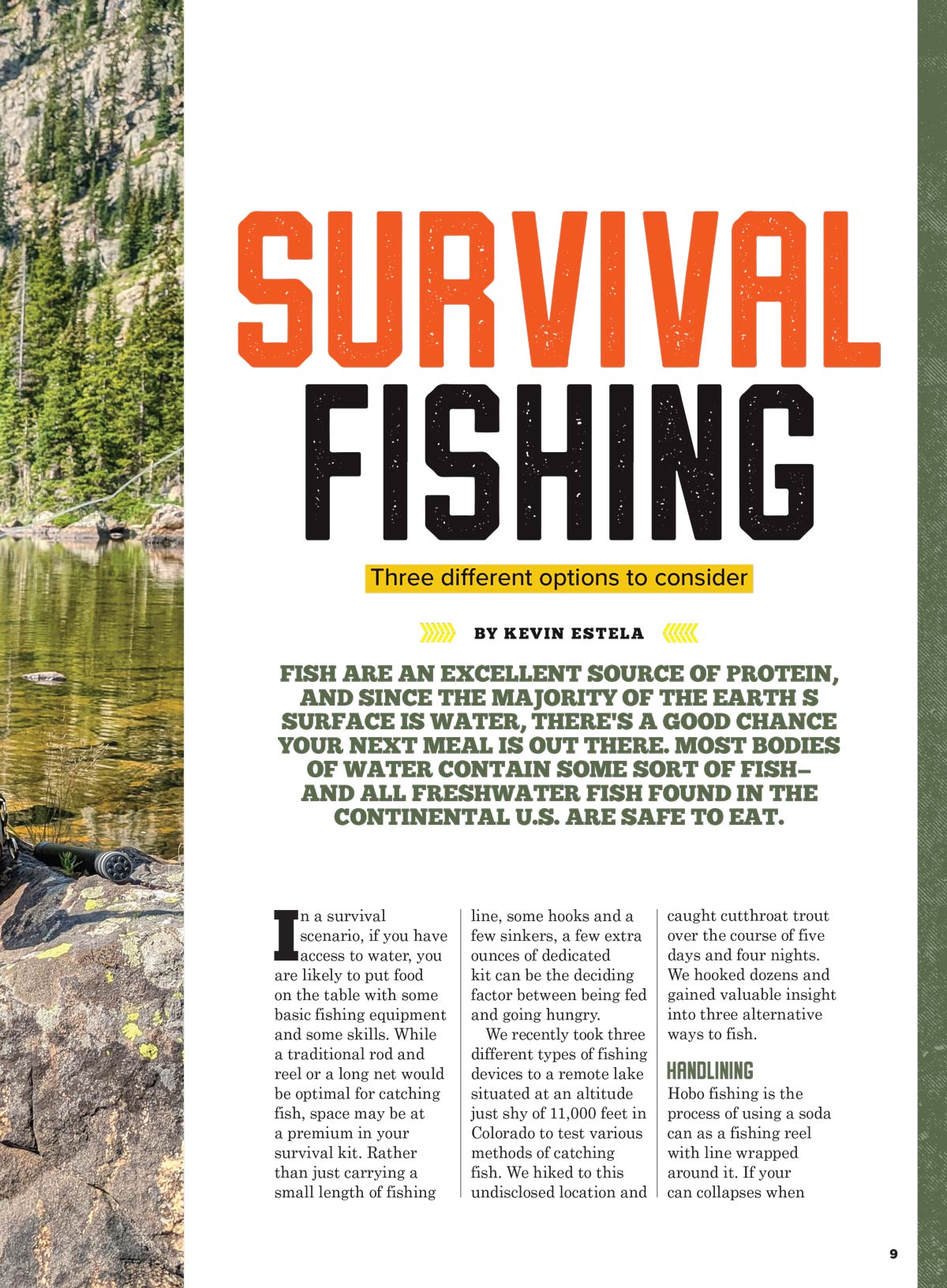 Backwoods Survival Guide - Living Off The Land No. 34: Best New Gear, Off-Grid Living Strategies, 200+ Survival Tips, Self Reliance Skills, Wilderness Necessities, Homesteading Hacks & More!