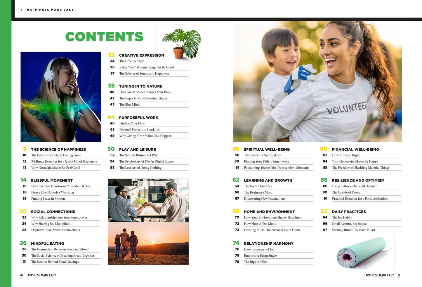 Happiness Made Easy - Transform Your Life Through The Power Of Joy: Manage Your Moods, Magic Of Movement, Simple Habits To Cultivate Joy, Nurture Your Family, Boost Creativity, Embrace Bliss & More!