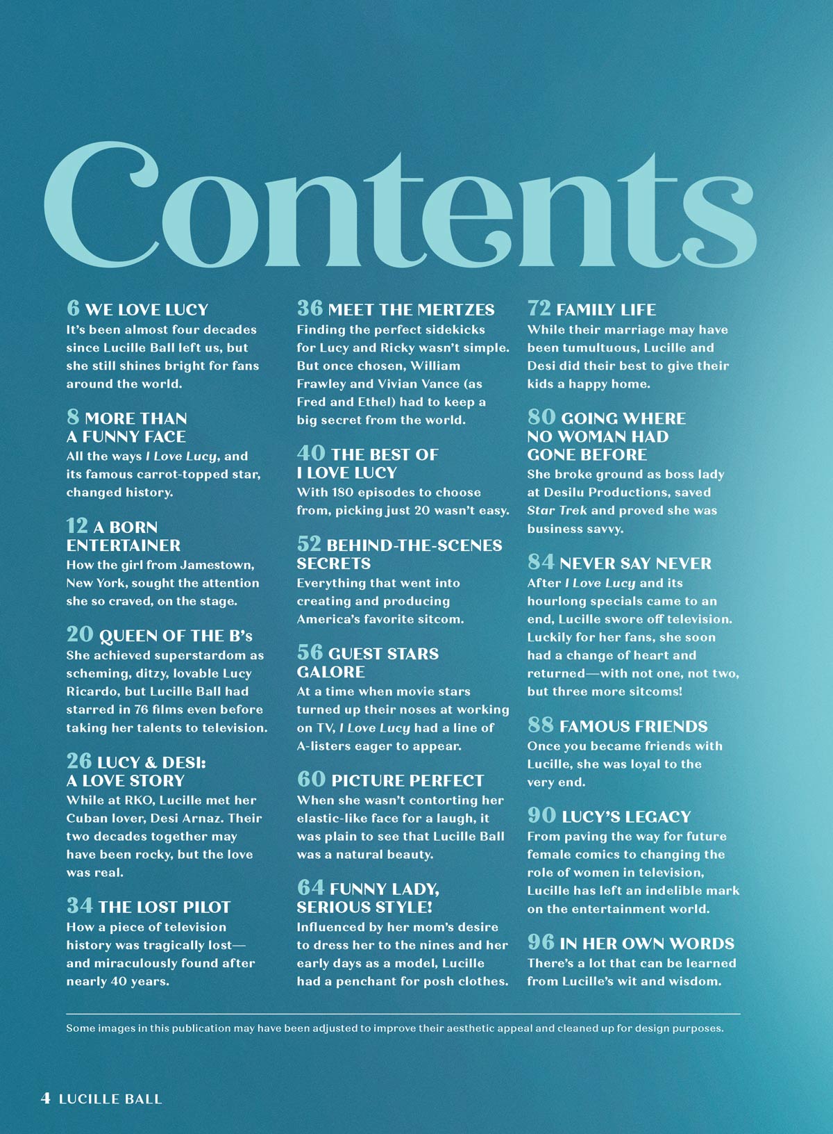 Lucy -  A Complete Fan Guide Of Lucille Ball, A Special Closer Issue: America's Comedy Queen, Best I Love Lucy Episodes, Lucille & Desi Arnaz's Romance, Famous Guest Stars, Classic TV Secrets & More!