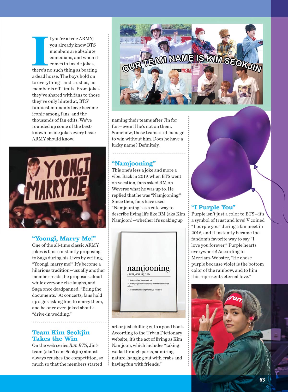 J14 - Special BTS Issue: They're Back, The Unofficial Army Guide, World Tour Secrets, New Music, All The Hits, Solo Insights, Music Teasers, A Look Back At Their Rise To Fame, Quizzes, Puzzles & More!