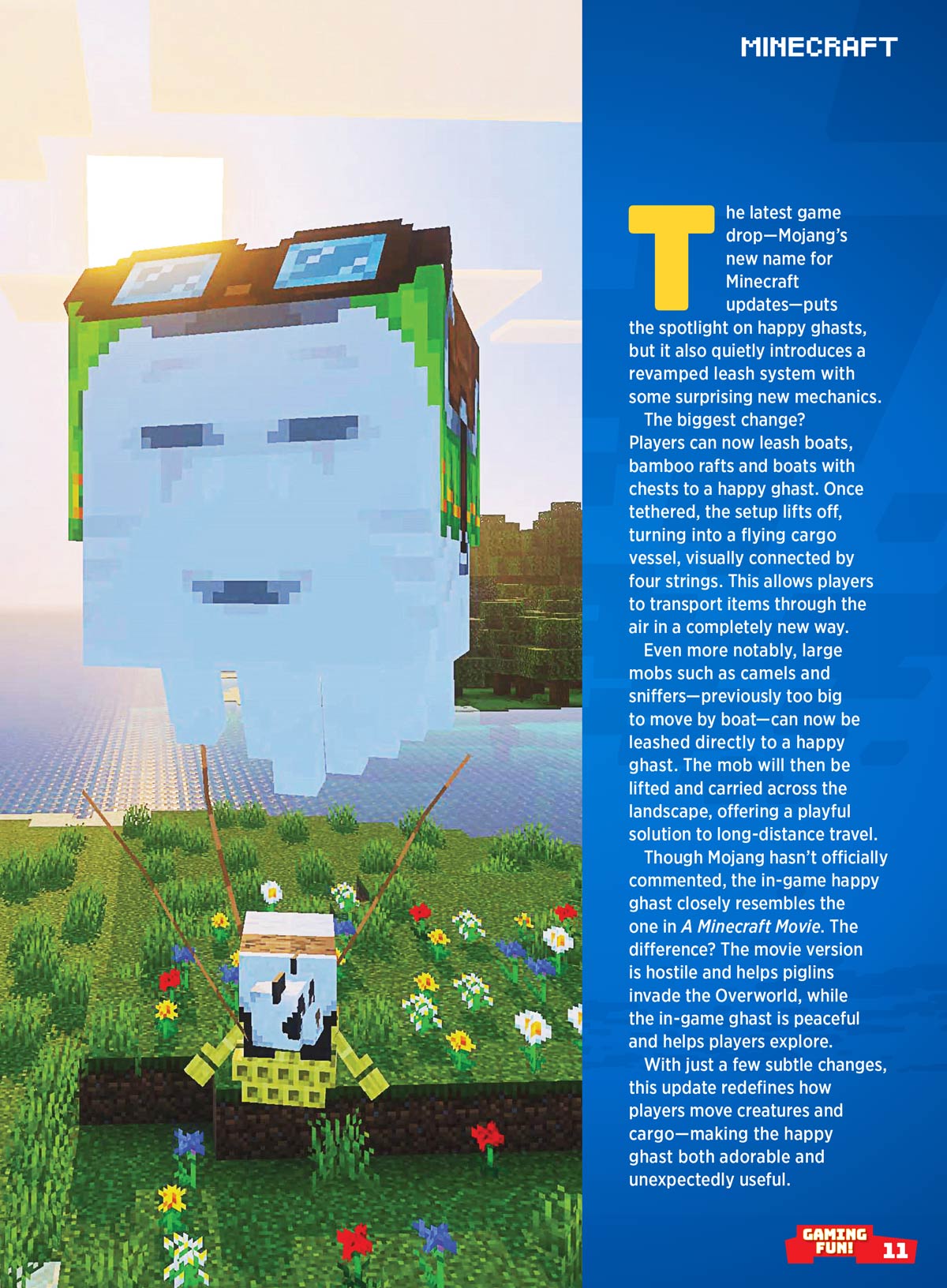 Minecraft - The Ultimate Guide: Enhance Your Gameplay Experience, Mob Leashing Tricks, Happy Ghast Evolution, Copper Creations, Dragon Training Secrets, Unlock Every Movie Discs, Posters & More!