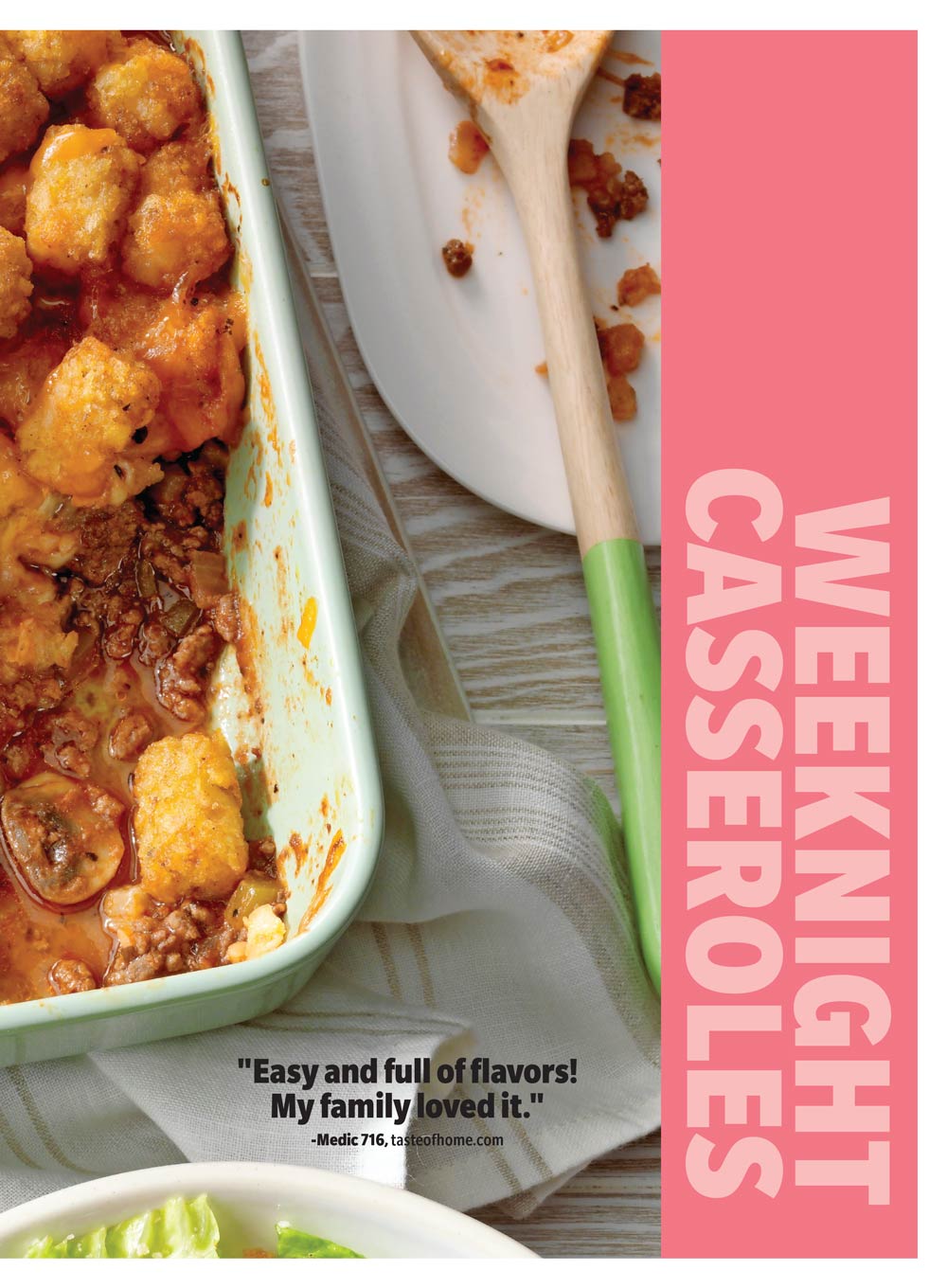 Taste of Home - Easy 13x9 Pan Recipes: Elevate Your Meal Planning, 118 Delicious Ideas & Bonus Recipes For Your 8x8 Pans, Overnight Breakfasts, Brunch, Weeknight Casseroles, Dinners, Desserts & More!