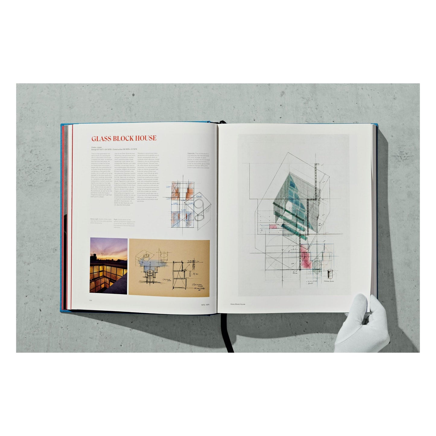 Tadao Ando. Sketches, Drawings, and Architecture (German, French, English) Book