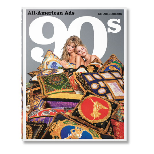 All-American Ads of the 90s (German, French, English) Book