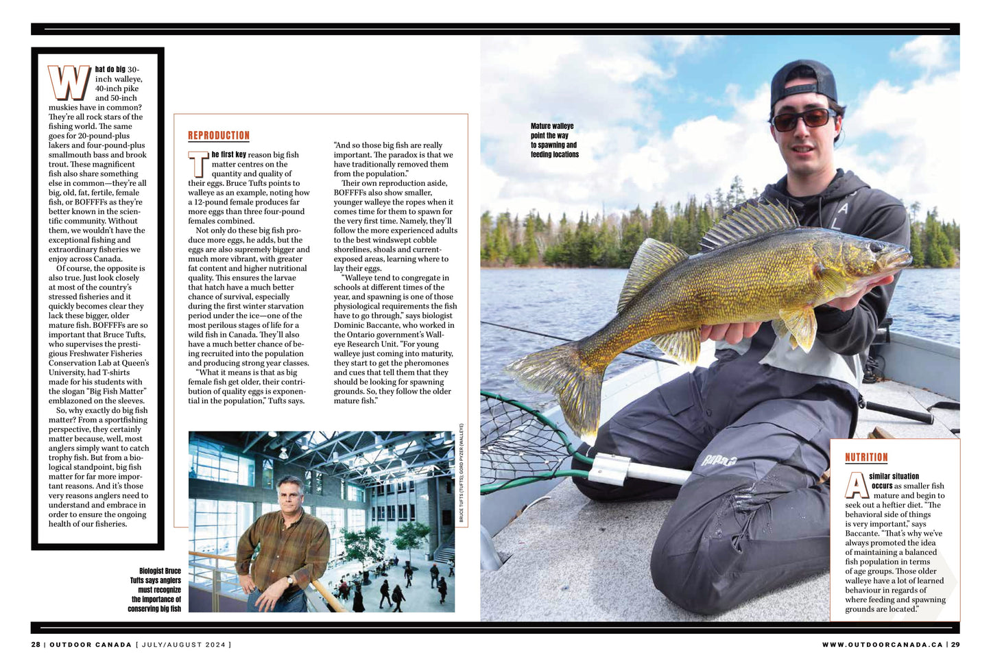 Outdoor Canada - Summer 2024: 12 Must-Haves For Remote Hunts, The Giant Trout Of Great Bear Lake, Big Fish Blue Print, Is Your Rifle Ammo Toxic, Fly-Fishing, Why Lunkers Are Important & More!