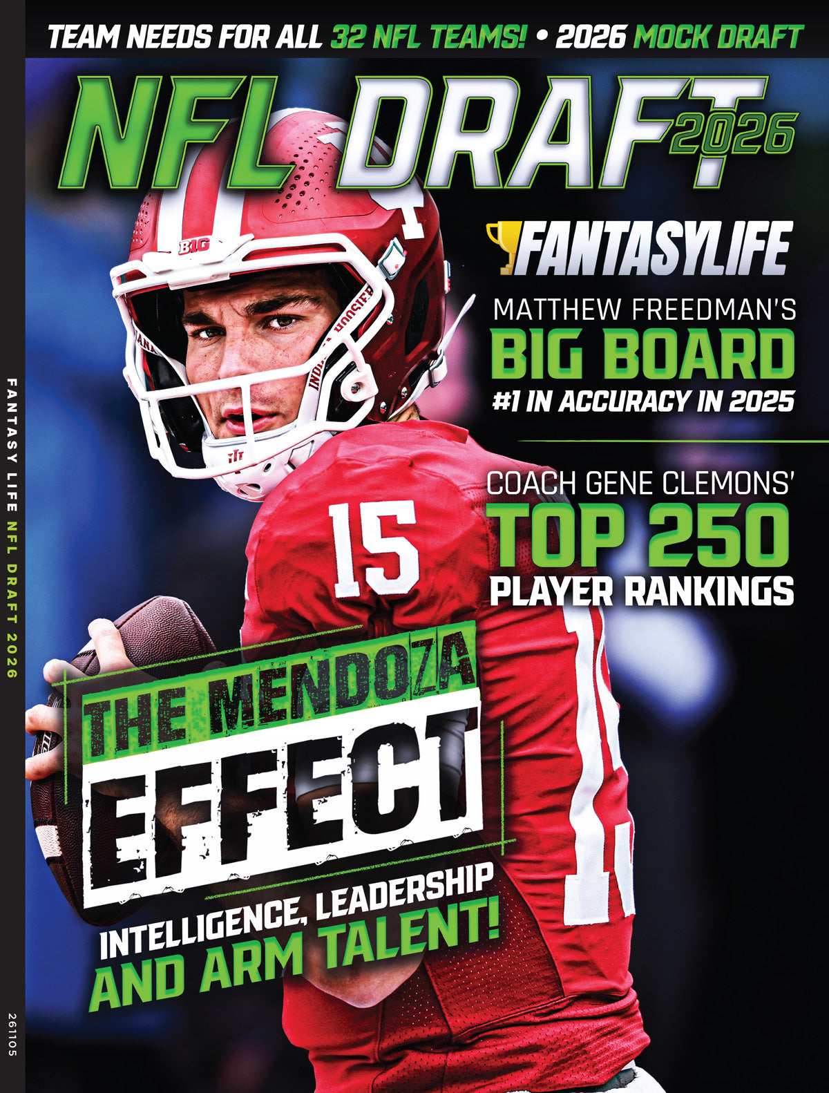 Fantasy Life - 2026 NFL Draft Guide: Top 250 Player Rankings, Projections, Exclusive Team Breakdown Analysis For All 32 NFL Teams, Most Dynamic RBs, Future Stars & More!