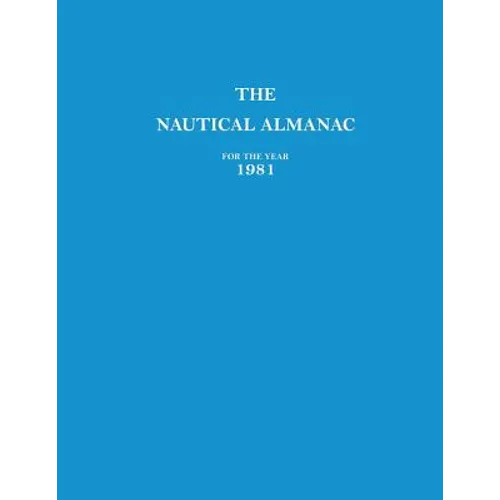 1981 Nautical Almanac