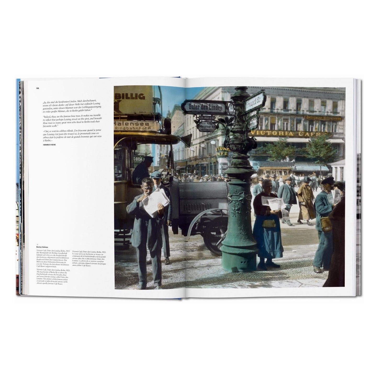 Berlin. Portrait of a City (German, French, English) Book