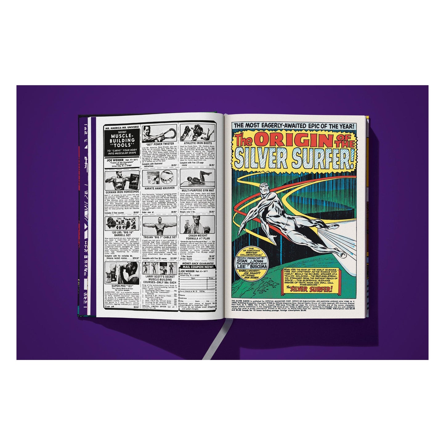 Marvel Comics Library. Silver Surfer. 1968–1970 (English) Book