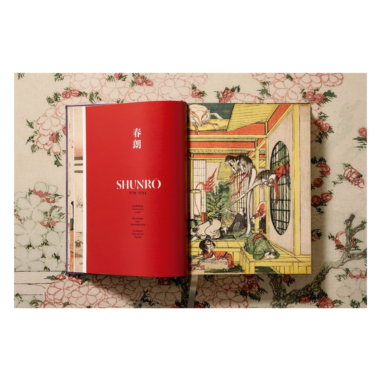 Hokusai (German, French, English) Book