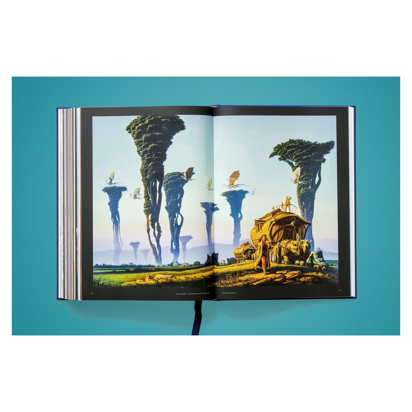 Masterpieces of Fantasy Art (German, French, English) Book