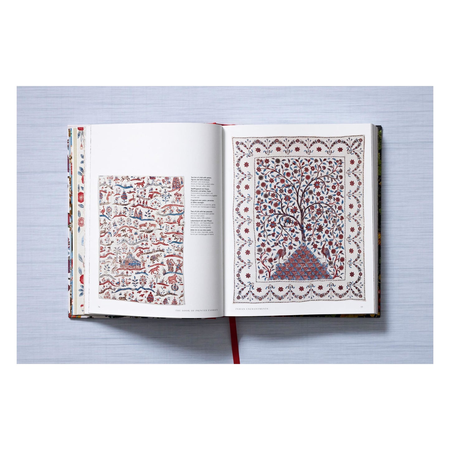 Printed Fabrics. From the 16th century until today (German, French, English) Book