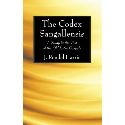 The Codex Sangallensis