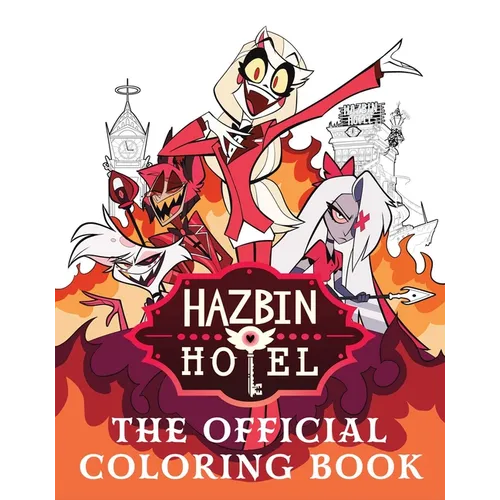 Hazbin Hotel: The Official Coloring Book