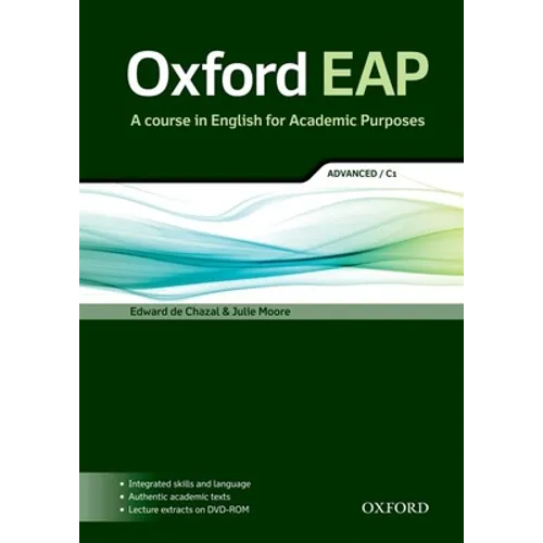 Oxford Eap Advanced Student Book & DVD ROM Pack [With DVD ROM]