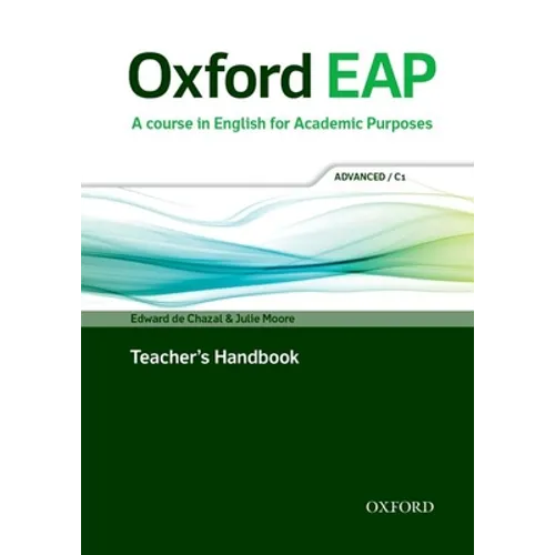 Oxford Eap Advanced Teachers Book Pack and DVD ROM Pk