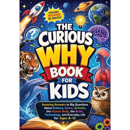 The Curious Why Book for Kids: Amazing Answers to Big Questions About Science, Space, Animals, the Human Body, the Brain, Technology, and Everyday Lif