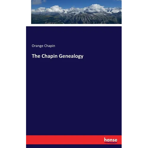 The Chapin Genealogy