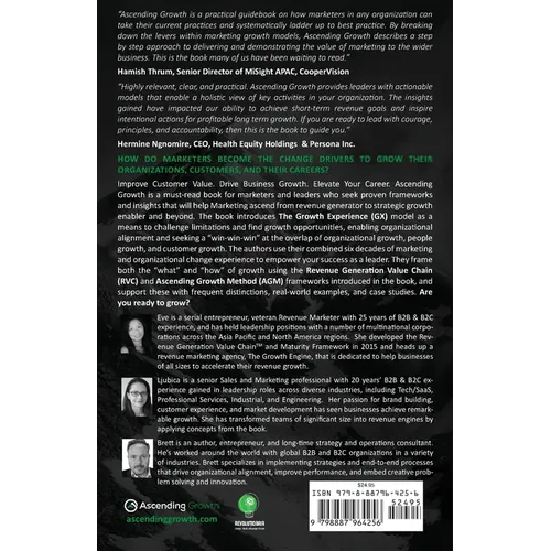 Ascending Growth: Improve Customer Value. Drive Business Growth. Elevate Your Career.