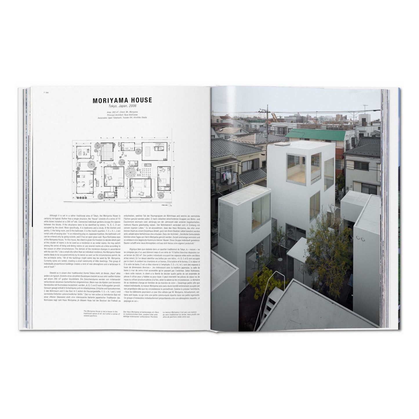 Contemporary Houses. 100 Homes Around the World (German, French, English) Book