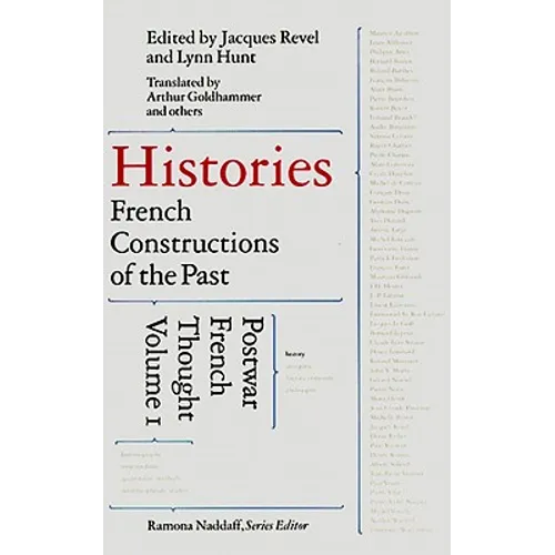 Histories: French Constructions of the Past: Postwar French Thought