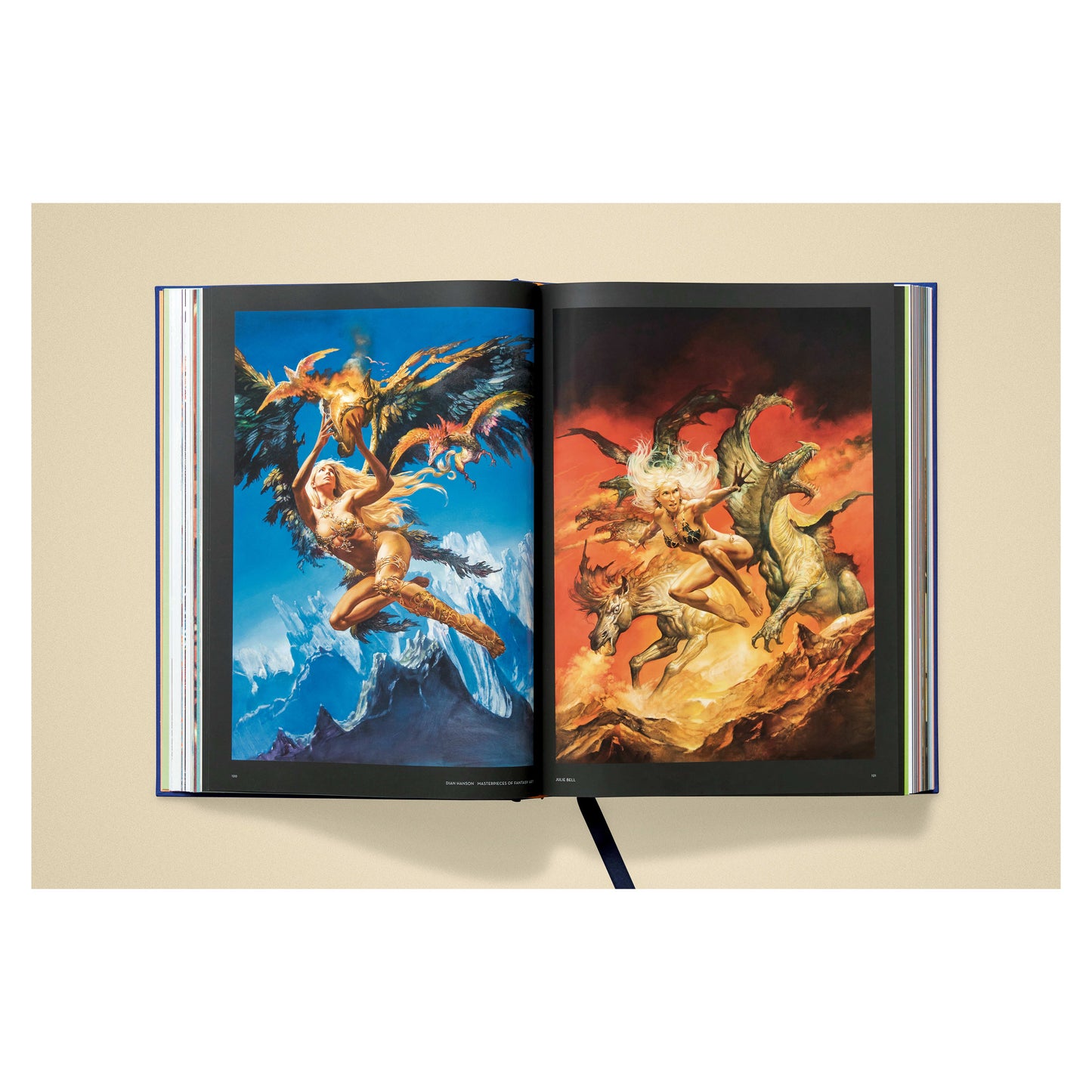 Masterpieces of Fantasy Art (German, French, English) Book