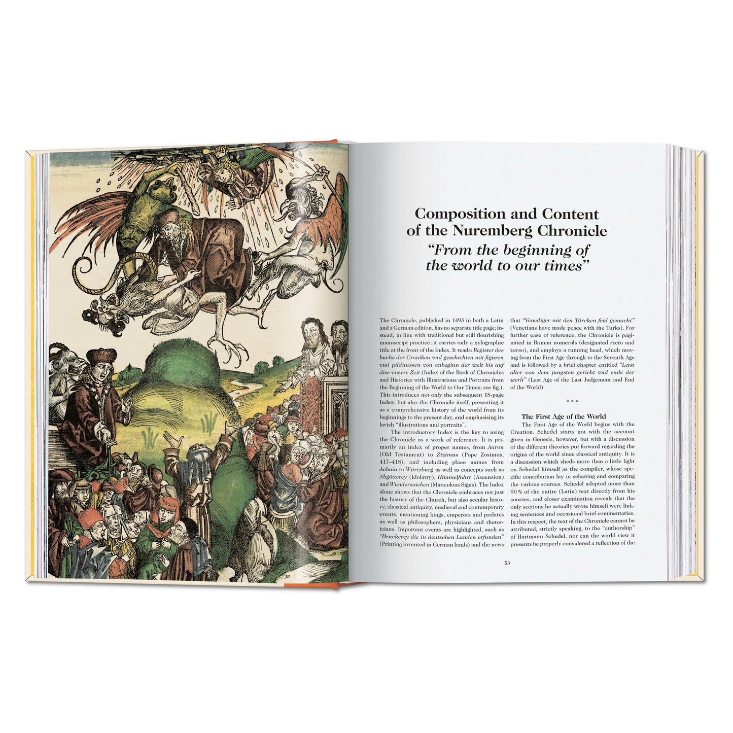 Hartmann Schedel. Chronicle of the World 1493 (English) Book
