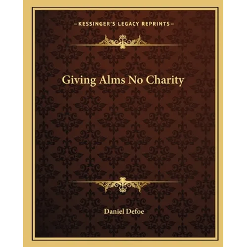 Giving Alms No Charity
