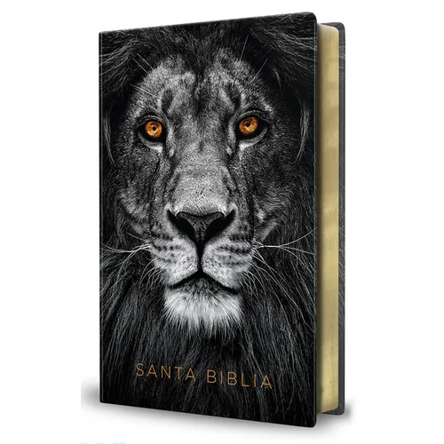 Biblia Rvr 1960 Letra Grande Tamaño Manual, Símil Piel León de Juda / Spanish Bible Rvr 1960 Handy Size Large Print Imitation Leather Lion of Judah