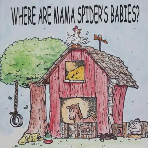 Where are Mama spider's babies