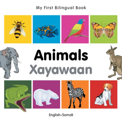 My First Bilingual Book-Animals (English-Somali)