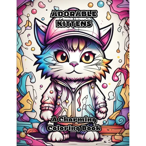 Adorable Kittens: A Charming Coloring Book