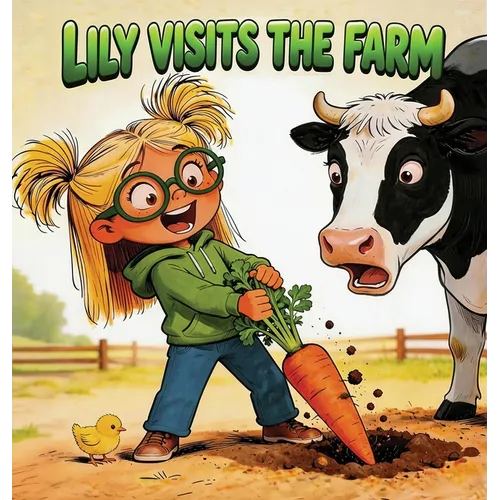 Lily Visits the Farm: A Children's Farm Animal Picture Book and Short Story for Preschool Kids Ages 3-5 About Friendly Farm Animals, Gardening, and Li
