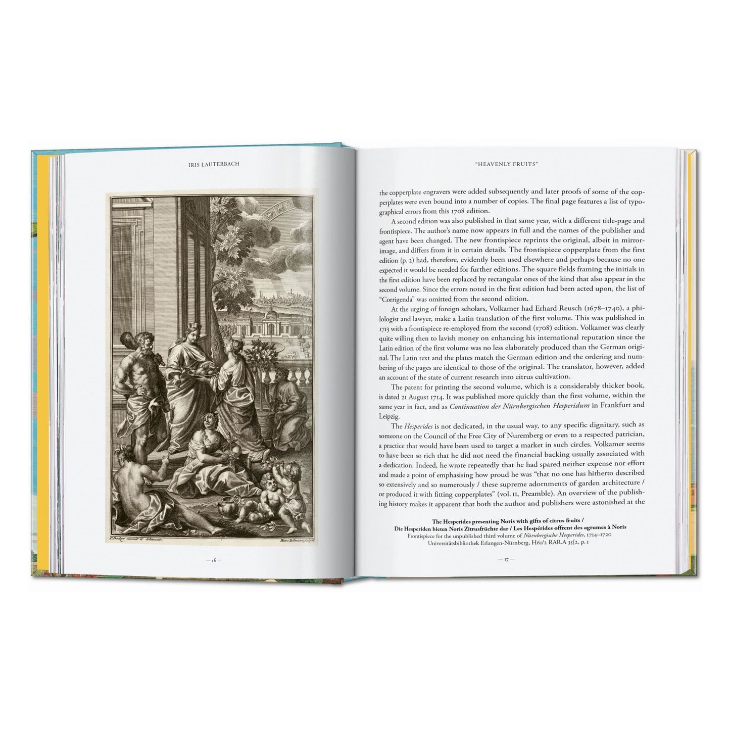 J. C. Volkamer. The Book of Citrus Fruits. 45th Ed. (German, French, English) Book