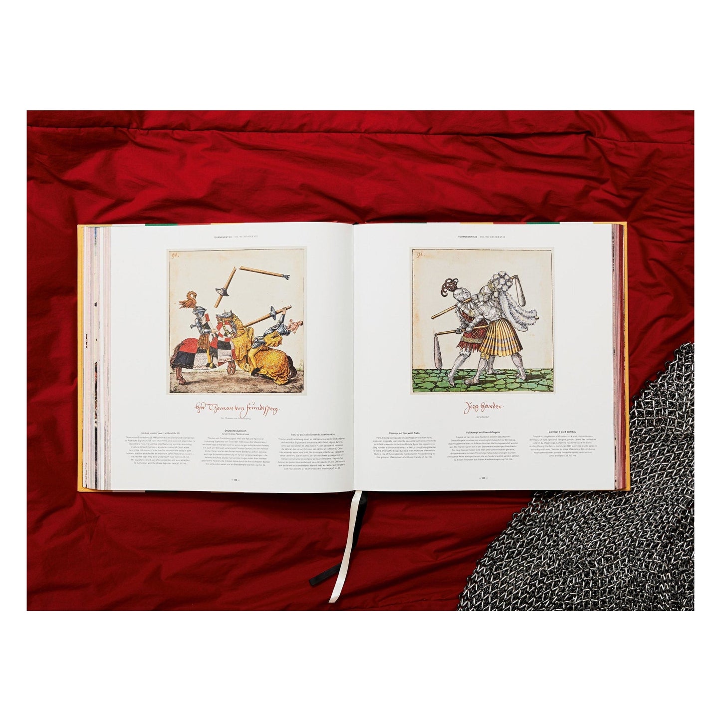 Freydal. Medieval Games. The Book of Tournaments of Emperor Maximilian I (German, French, English) Book