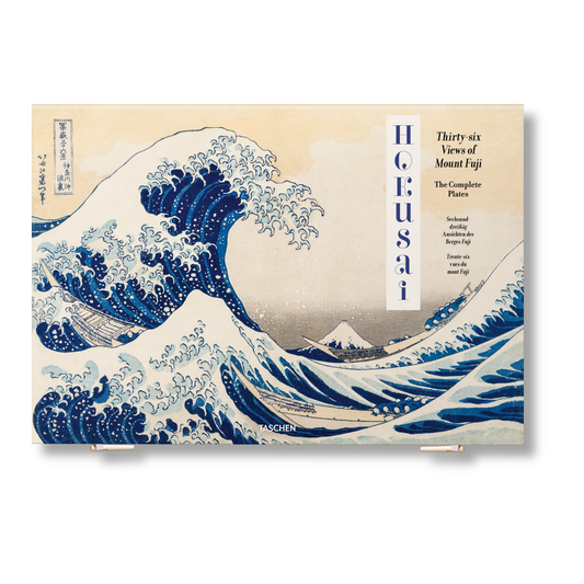 Hokusai. Thirty-six Views of Mount Fuji (German, French, English) Book