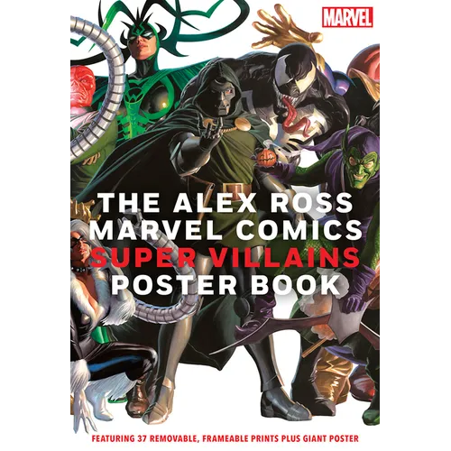 The Alex Ross Marvel Comics Super Villains Poster Book