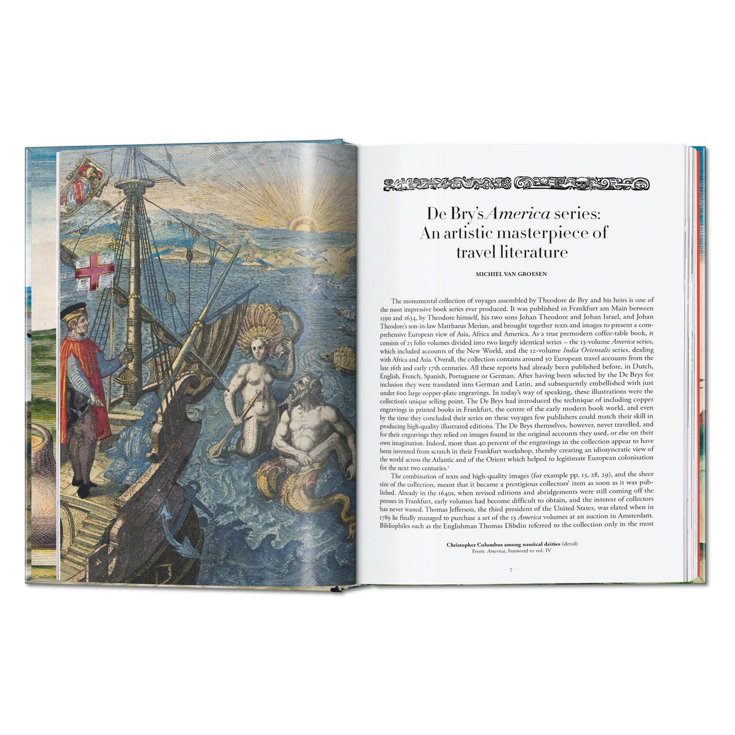Theodore de Bry. The New World. 45th Ed. (English) Book